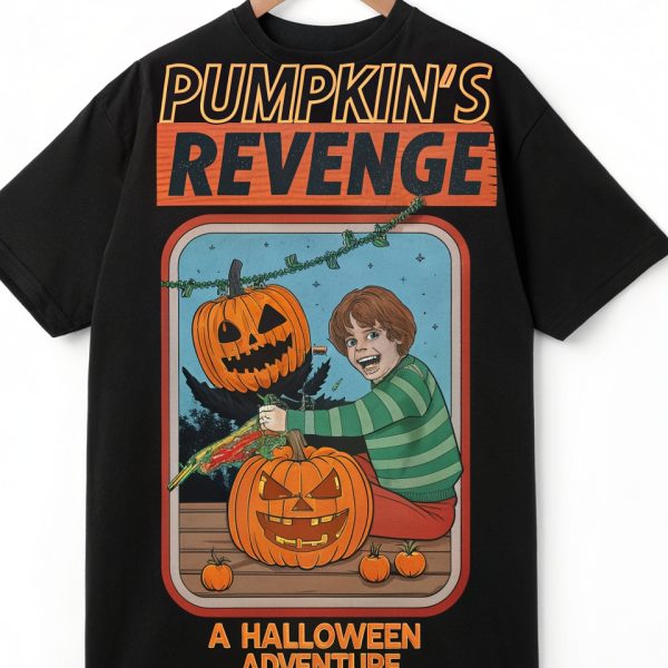 Pumpkin’s Revenge Retro Graphic Tee